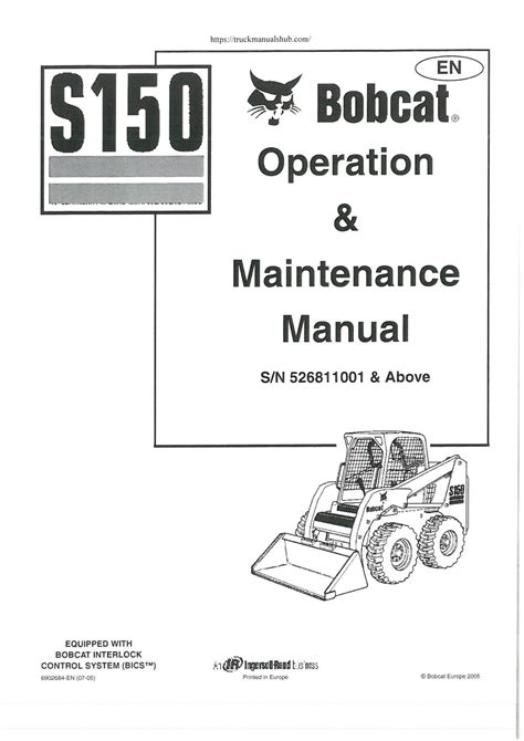 bobcat s150 skid steer|bobcat s150 operators manual pdf.